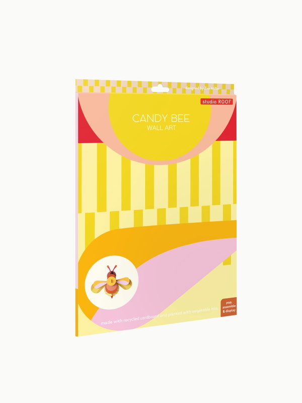 Wanddeko Papier 'Candy Bee'