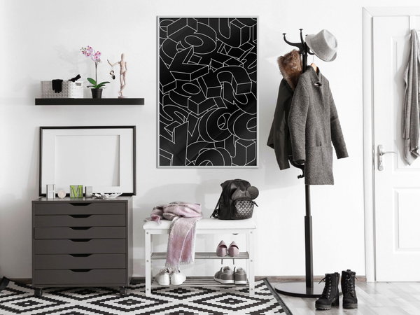 Poster 'Scattered Letters'