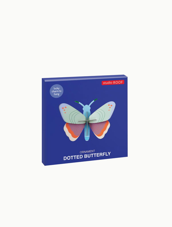 Hängende Deko 'Gepunkteter Schmetterling'