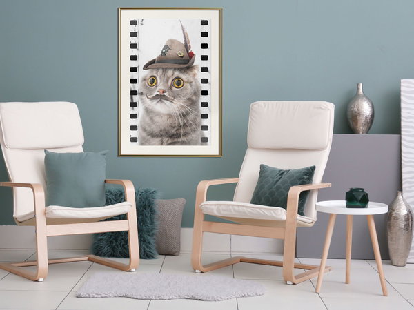 Poster 'Cat In Hat'