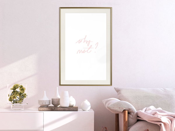 Poster 'Why Not?'