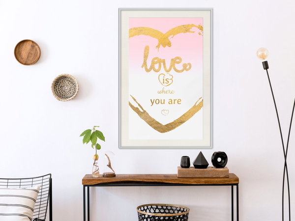 Poster 'Love Is Where You Are'