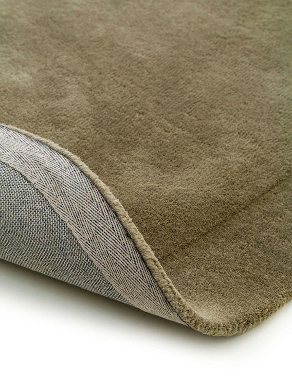 Design Wollteppich Shape Hellgrün