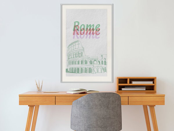 Poster 'Pastel Rome'