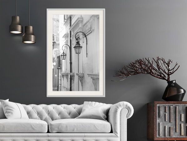 Poster 'Old Town's Charm'
