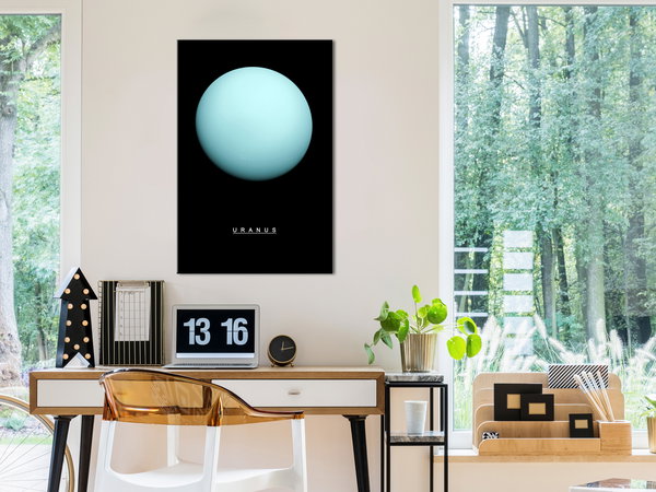 Kunstdruck auf Leinwand 'Uranus Vertical'