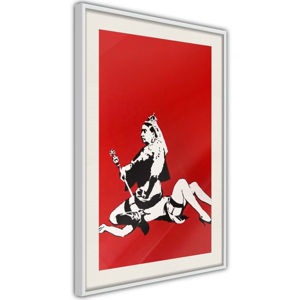 Poster 'Banksy: Queen Victoria'