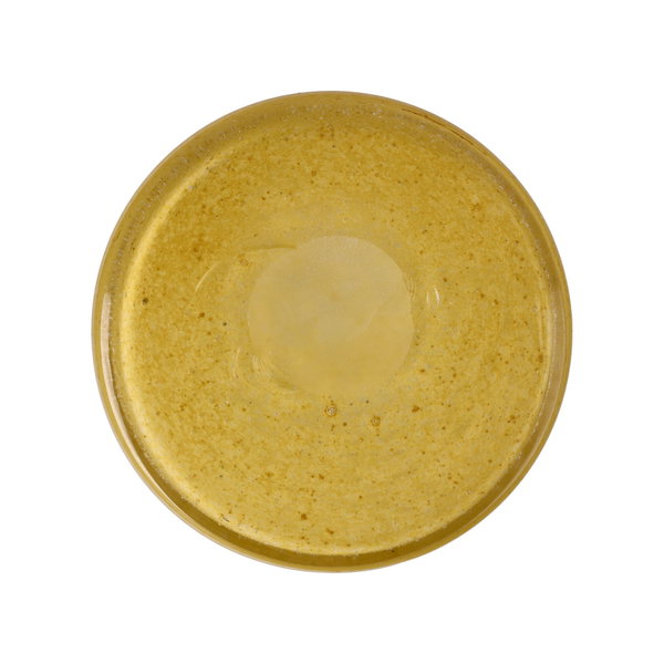 Glas Vase 'Golden Ember' von Goebel 12x11,5x12cm