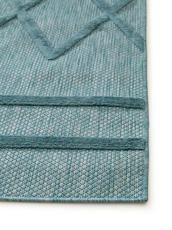 Design In- &amp; Outdoor-Teppich Bonte Türkis