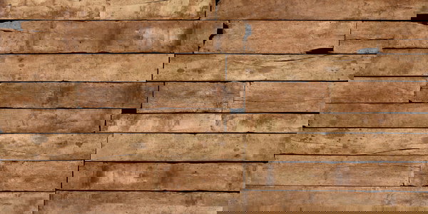 Behang 'Old Oak Floor 1' 500x250cm