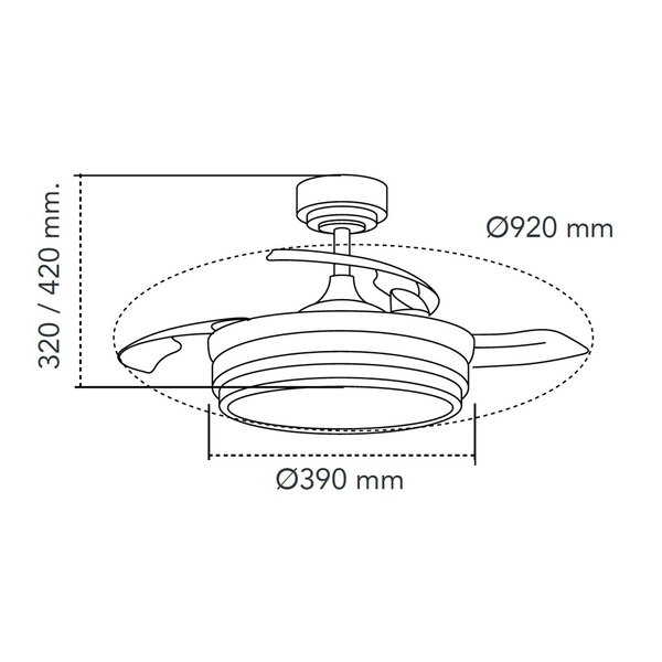 Deckenventilator 'Lander LM1'