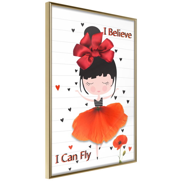 Poster 'I Believe I Can Fly'