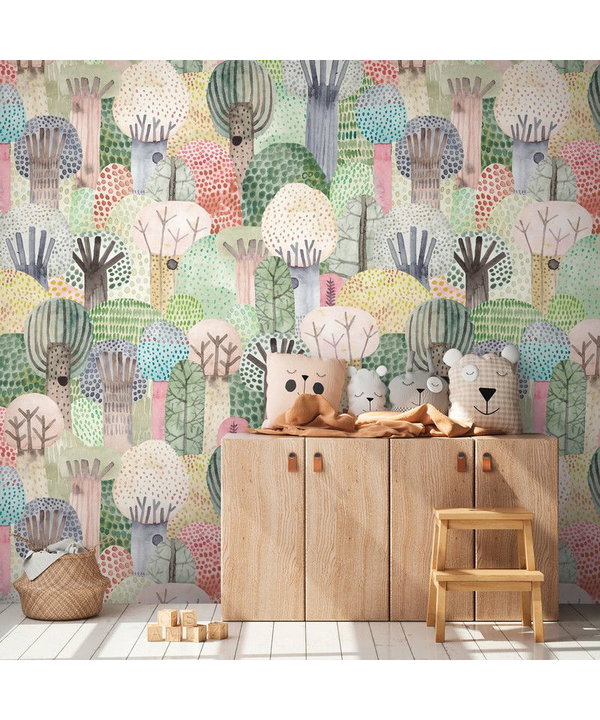 Tapete 'Modern Botanica' 159x280cm