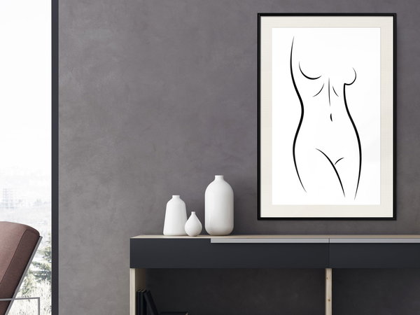 Poster 'Minimalist Nude'