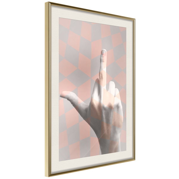 Poster 'Middle Finger'