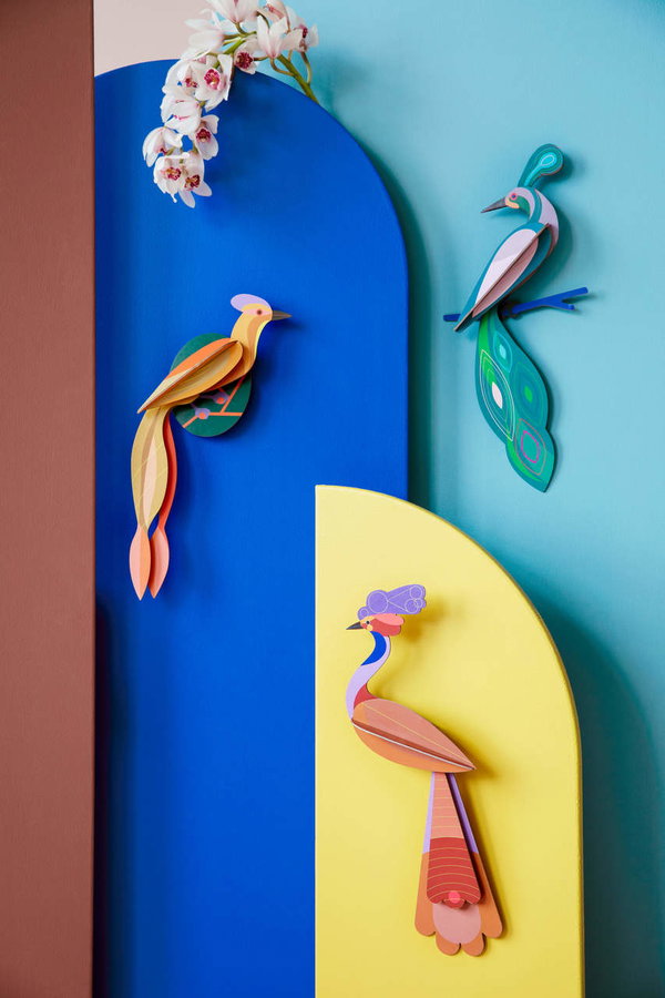 Wanddeko Papier 'Eleganter Korallenschwanz'