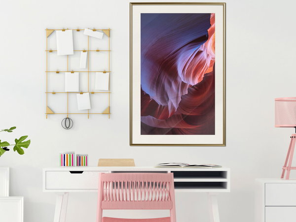 Poster 'Shades of Purple I'