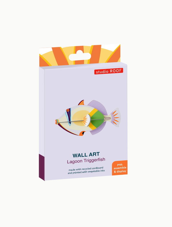 Wanddeko Papier 'Lagoon Triggerfish'