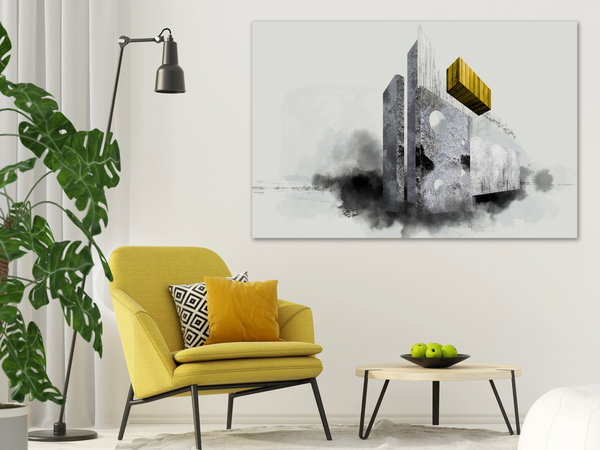 Kunstdruck auf Leinwand 'Lots of Space Wide'