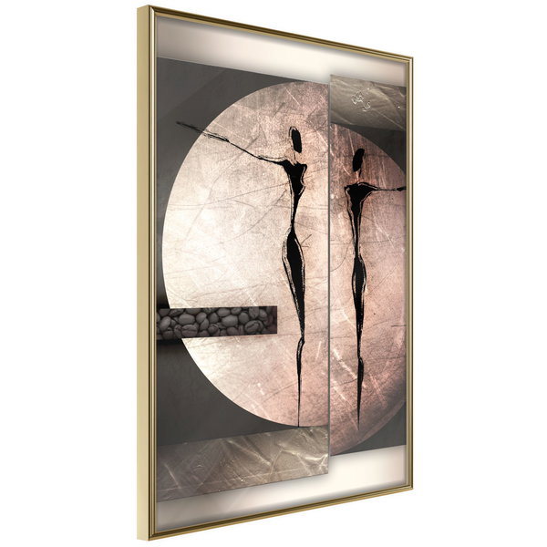Poster 'Two Figures'