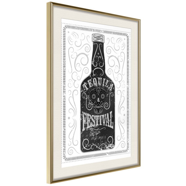 Poster 'Bottle of Tequila'