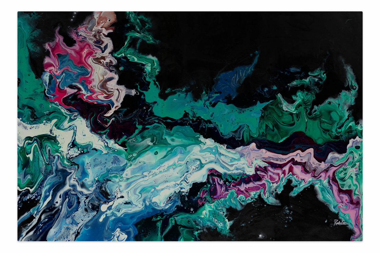 XXL Schilderij 'Second Sleep' | Handgeschilderd unicum in de ruimte.