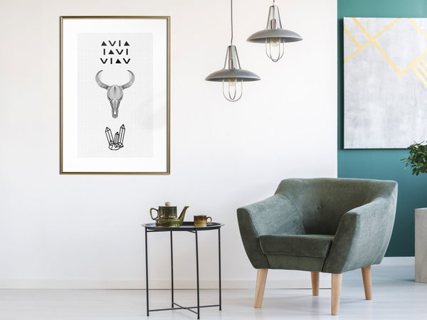 Poster 'Animal Skull'