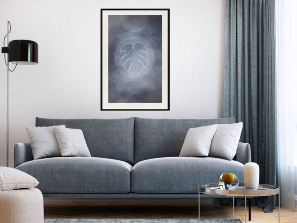 Poster 'Leaf in the Center'