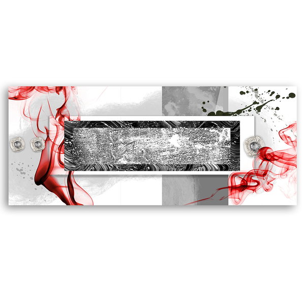 Kunstdruck auf Leinwand 'Abstract Elegance'