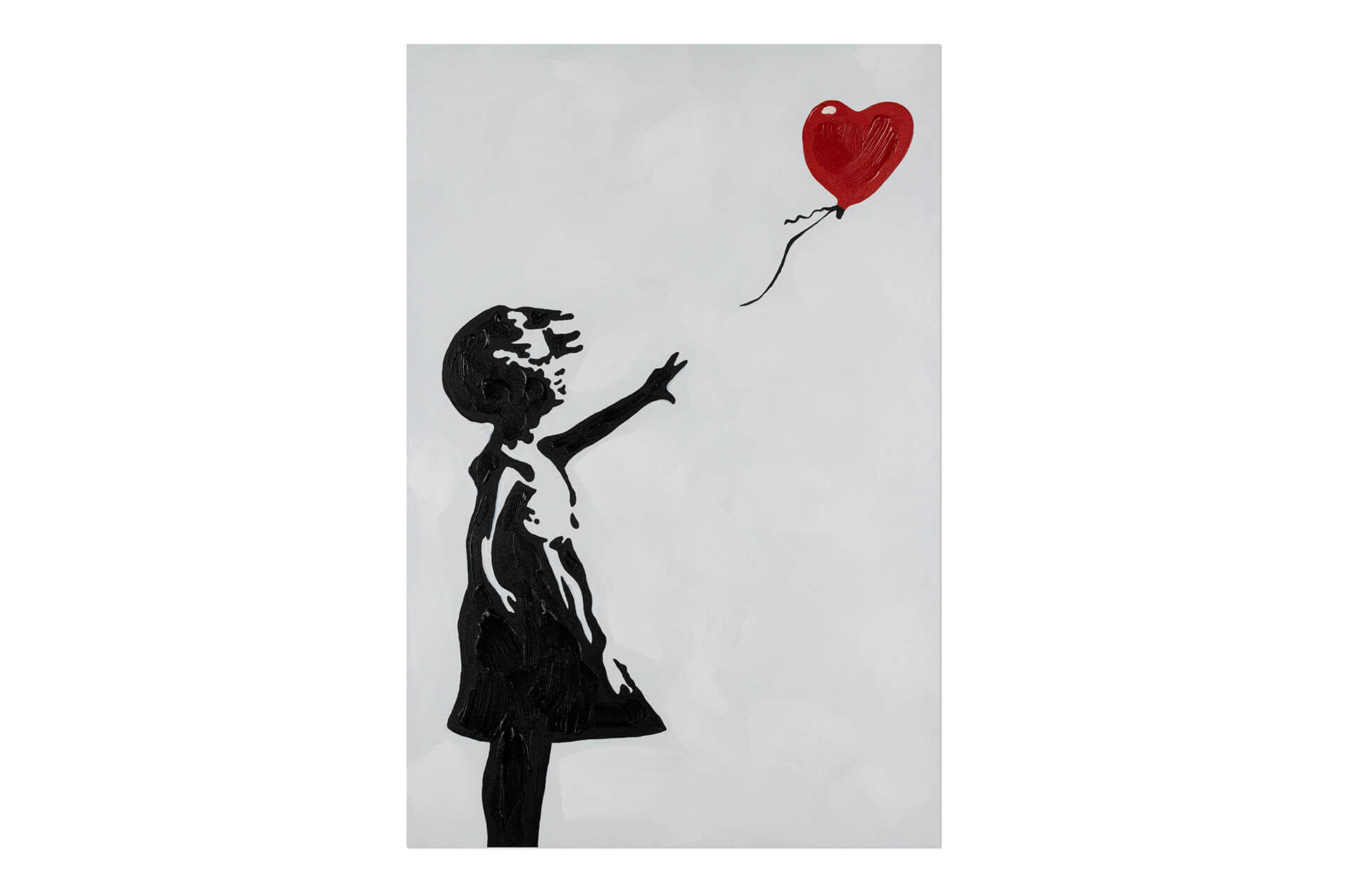 BANKSY Signed - Heart - Certificate (Banksy Art, Banksy Wall Art, Banksy Lithograph, Banksy cheapest Gift, Banksy Graffiti Art)