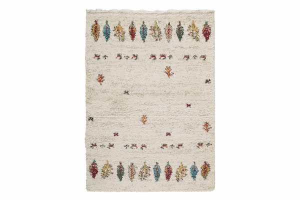 Tappeto fatto a mano 'Gobi Beige' 80x150cm