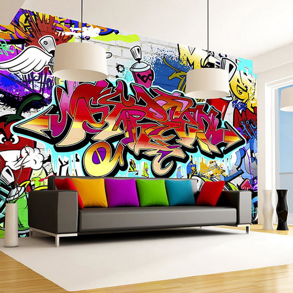 Ταπετσαρία 'Graffiti Madness'