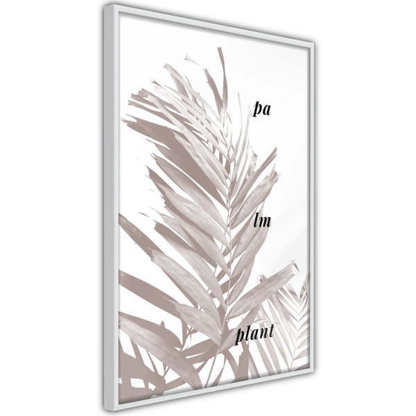 Poster 'Beige Palm'