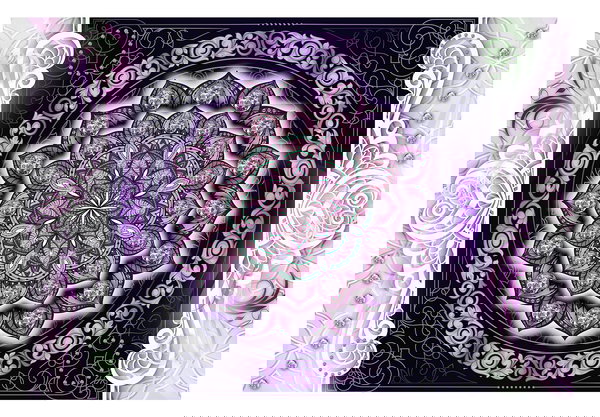 Tapet autoadeziv 'Magic Kaleidoscope'