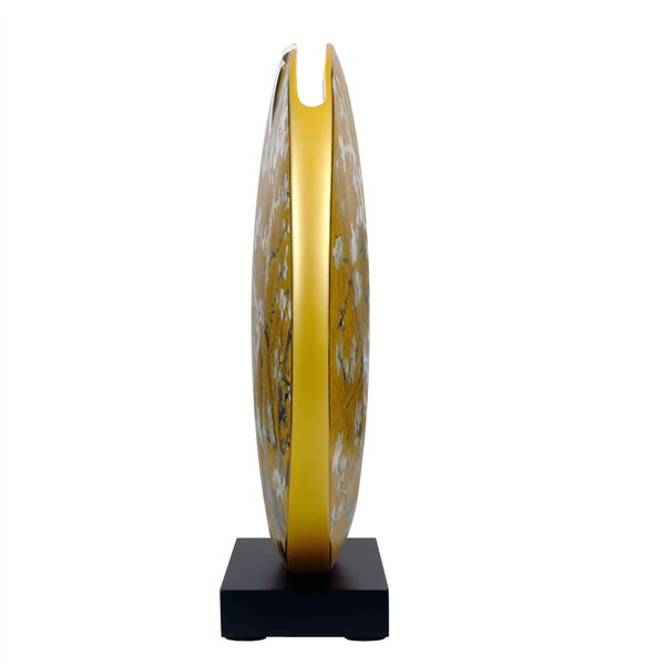 Porzellan Vase 'Springtime in Gold' von Vincent van Gogh 8x33,5x31cm