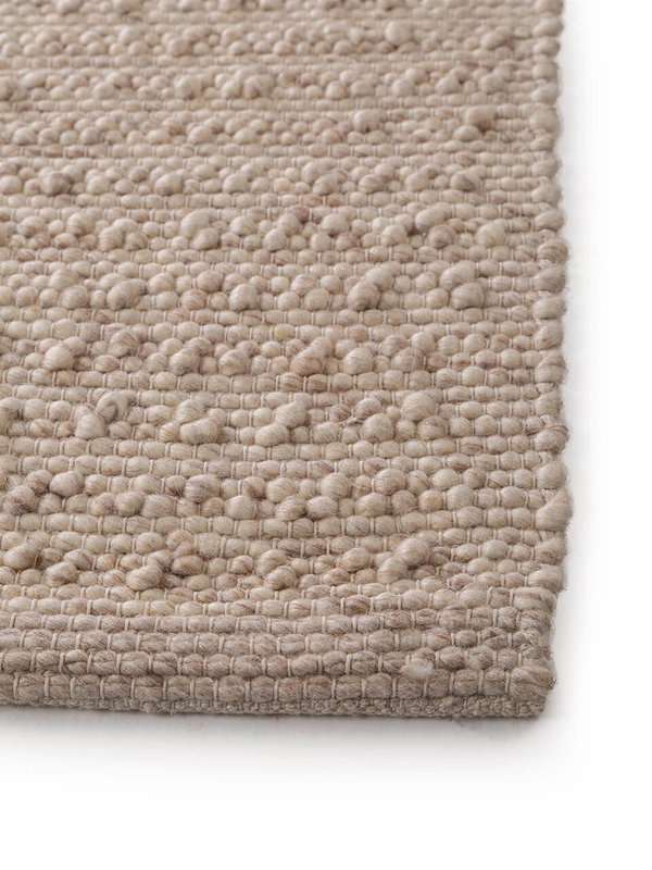 Design Wollteppich Lana Beige