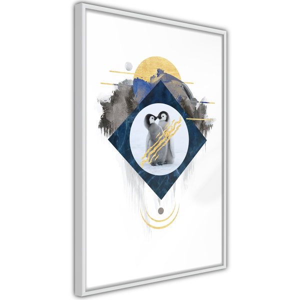 Poster 'Penguin Couple'