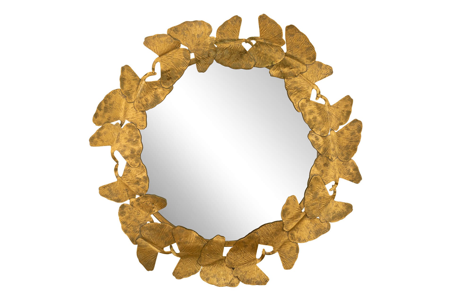 Specchio da parete 'Ginkgo Wreath' trovare