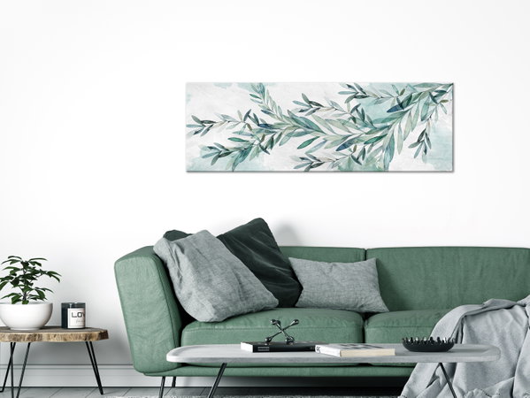 Stampa artistica su tela 'Mint Calm'