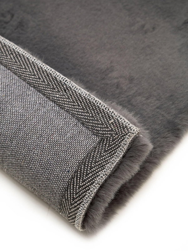Design Fellteppich Dave Grau