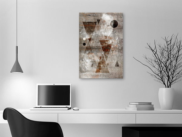 Kunstdruck auf Leinwand 'Horoscope Vertical'