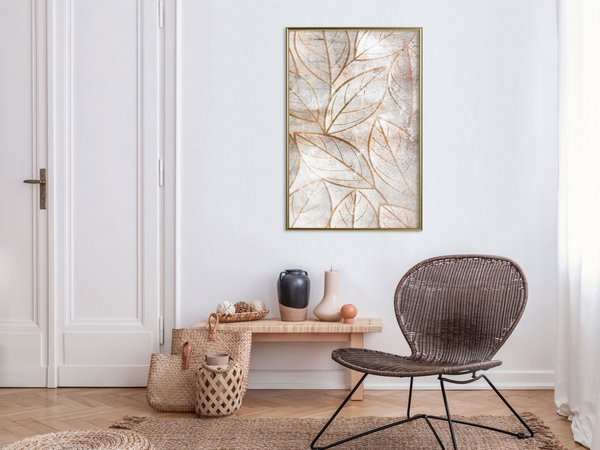 Poster 'Copper Leaves'
