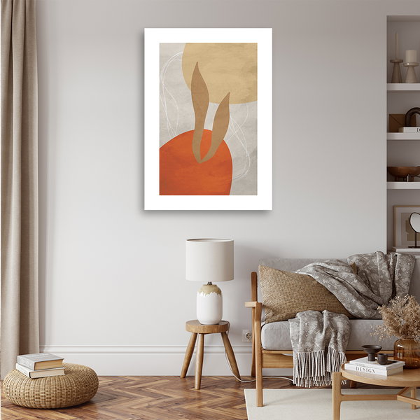 Kunstdruck auf Leinwand 'Earthy Tones 2'