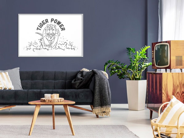 Poster 'Tiger Power'