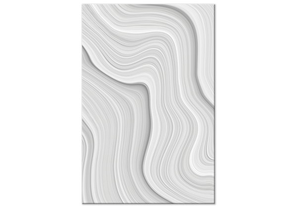 Kunstdruk op canvas 'Snowdrift Vertical'