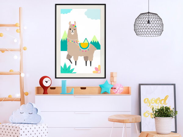 Poster 'Unusual Lama'
