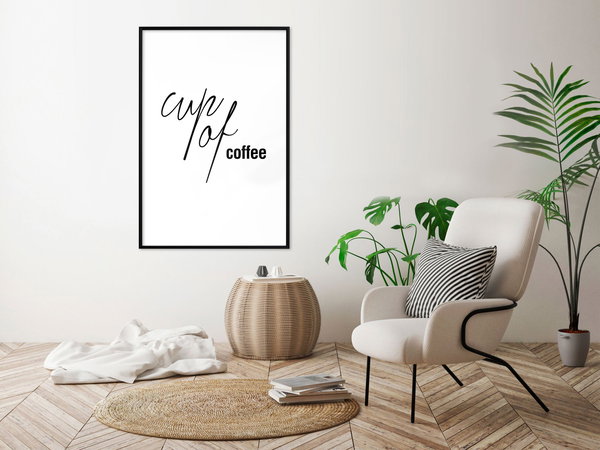 Poster 'Cup of Coffee'