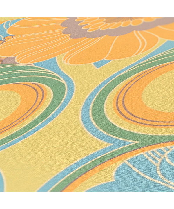 Tapete 'Retro Bloom' 53x850cm