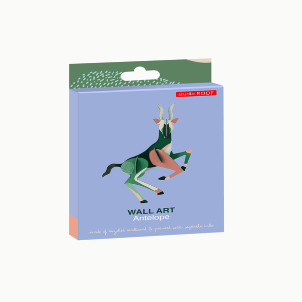 Wanddeko Papier 'Elegante Antilope'