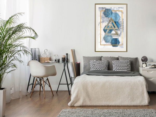 Poster 'Marble Composition I'